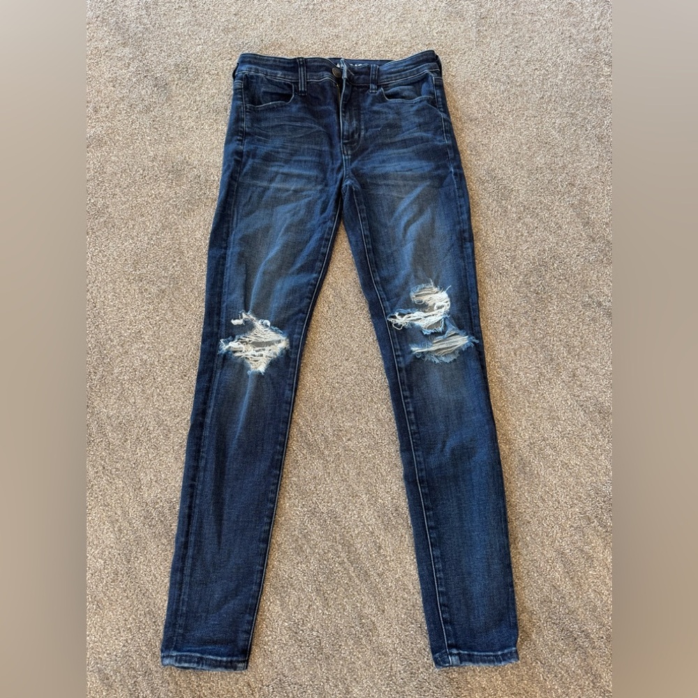 American Eagle hi rise jegging, size 6 reg